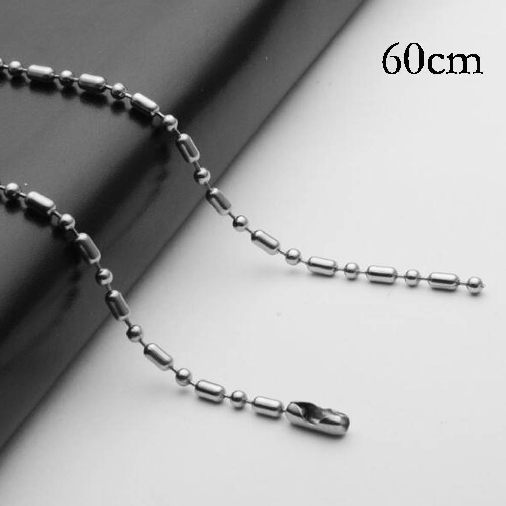 60CM Stainless steel chain necklace Jewelry Accessories, Wholesales